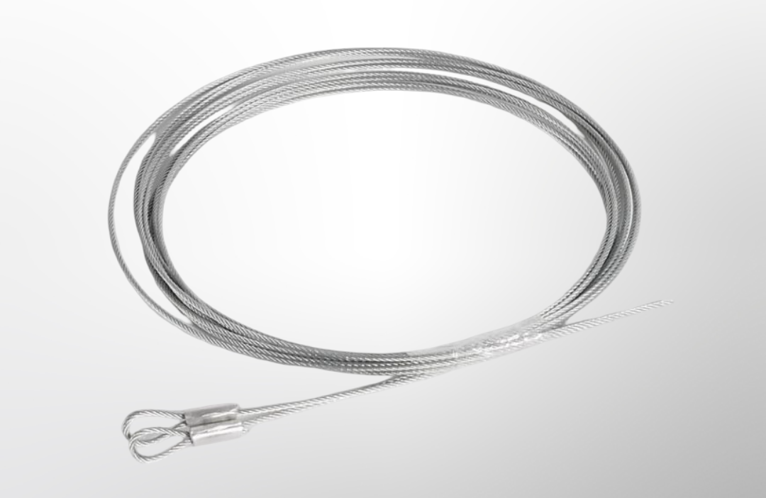 Drahtseile in verschiedenen Größen