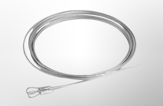 Drahtseile in verschiedenen Größen