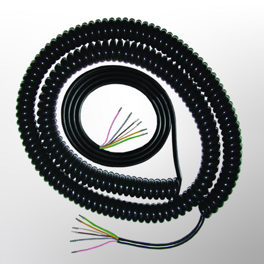 Spiralkabel 6-Adrig